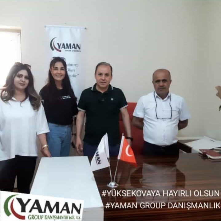 YAMAN GROUP DANIŞMANLIK A.Ş YÜKSEKOVA'DA HİZMETE HAZIR